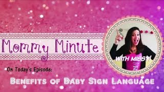 Benefits of Baby Sign Language