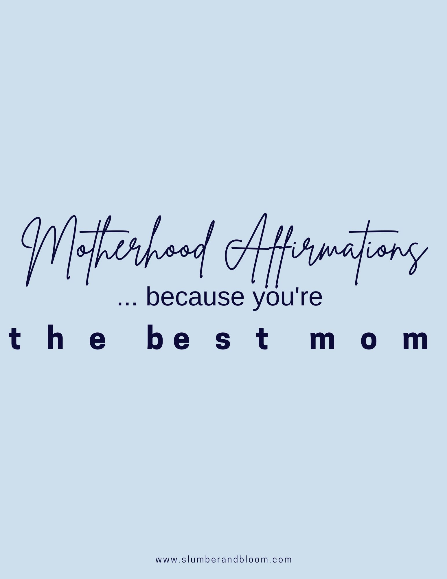 Motherhood Affirmation Cards